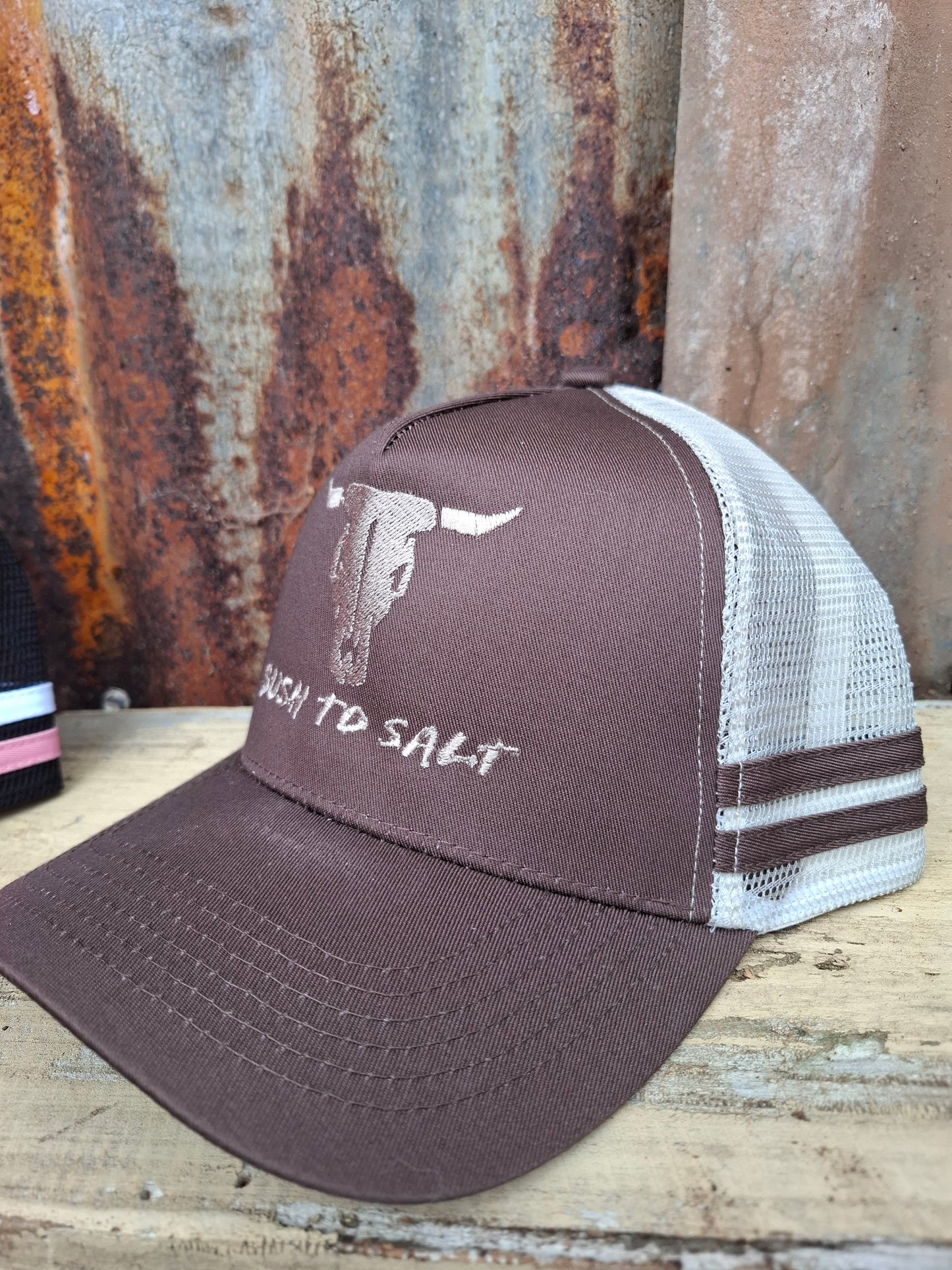 Trucker Cap - Brown/Khaki