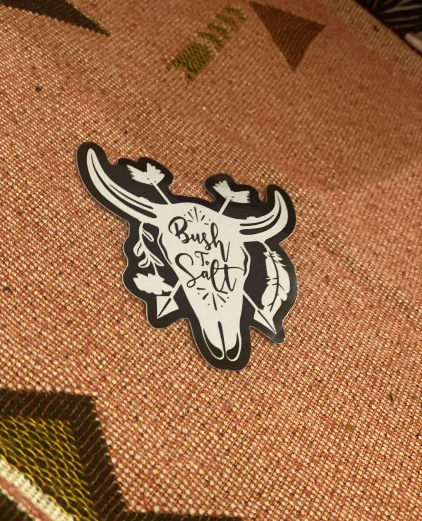 Bush To Salt - Small Decal - 10cm x 10cm