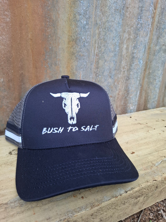 Trucker Cap - Navy Blue/Grey