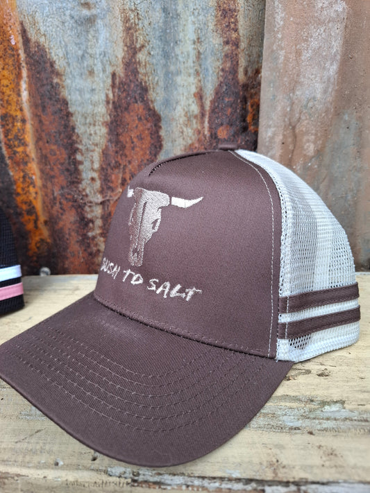 Trucker Cap - Brown/Khaki