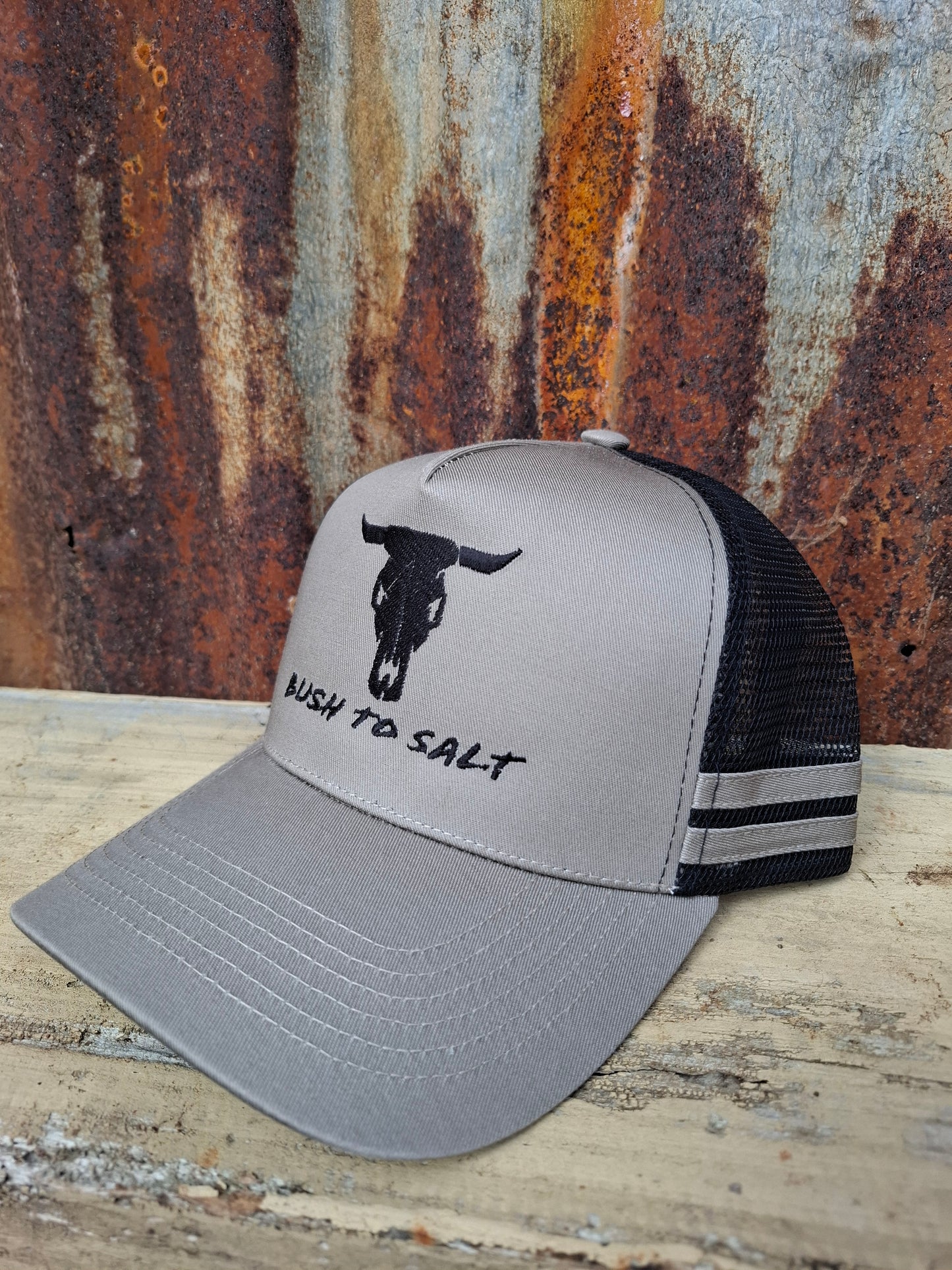 Trucker Cap - Black/Khaki