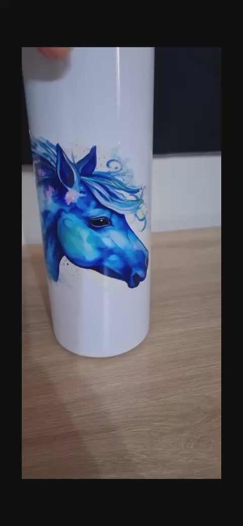 Tumbler - Blue Horse