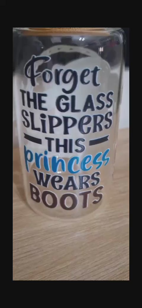 Glass Cup - Princess